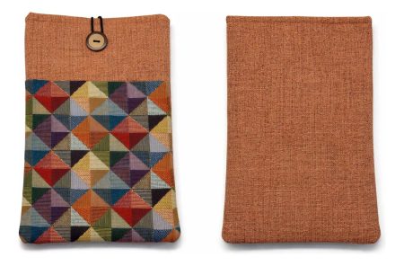 Funda para libros antifluido con bolsillo en gobelina