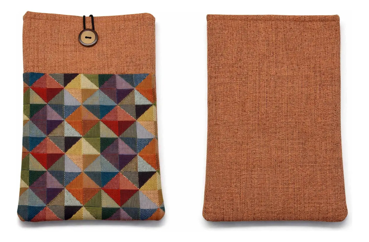 Funda para libros antifluido con bolsillo en gobelina